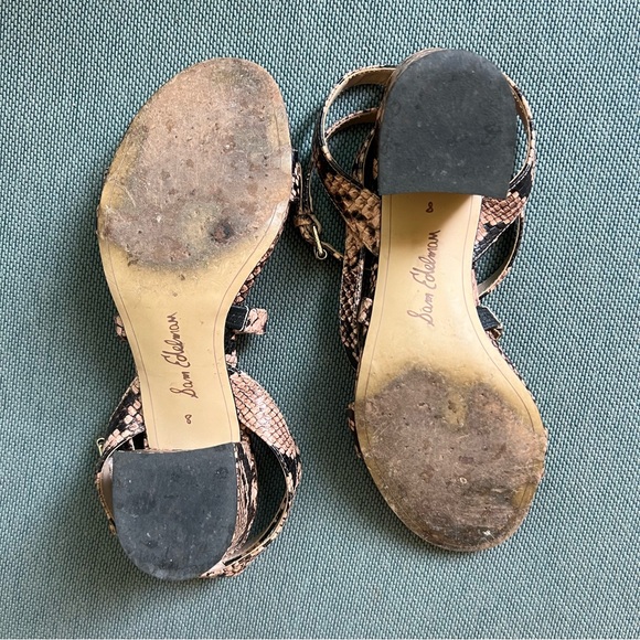 Sam Edelman Sammy snake print sandal - Picture 3 of 4